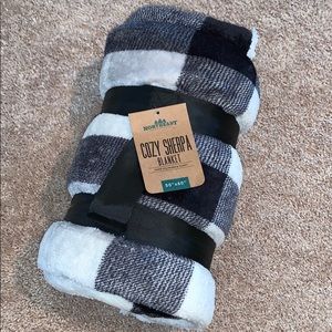 Plaid Sherpa Blanket